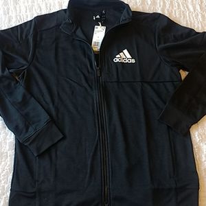 Adidas Black Bomber Jacket Men's Size Large